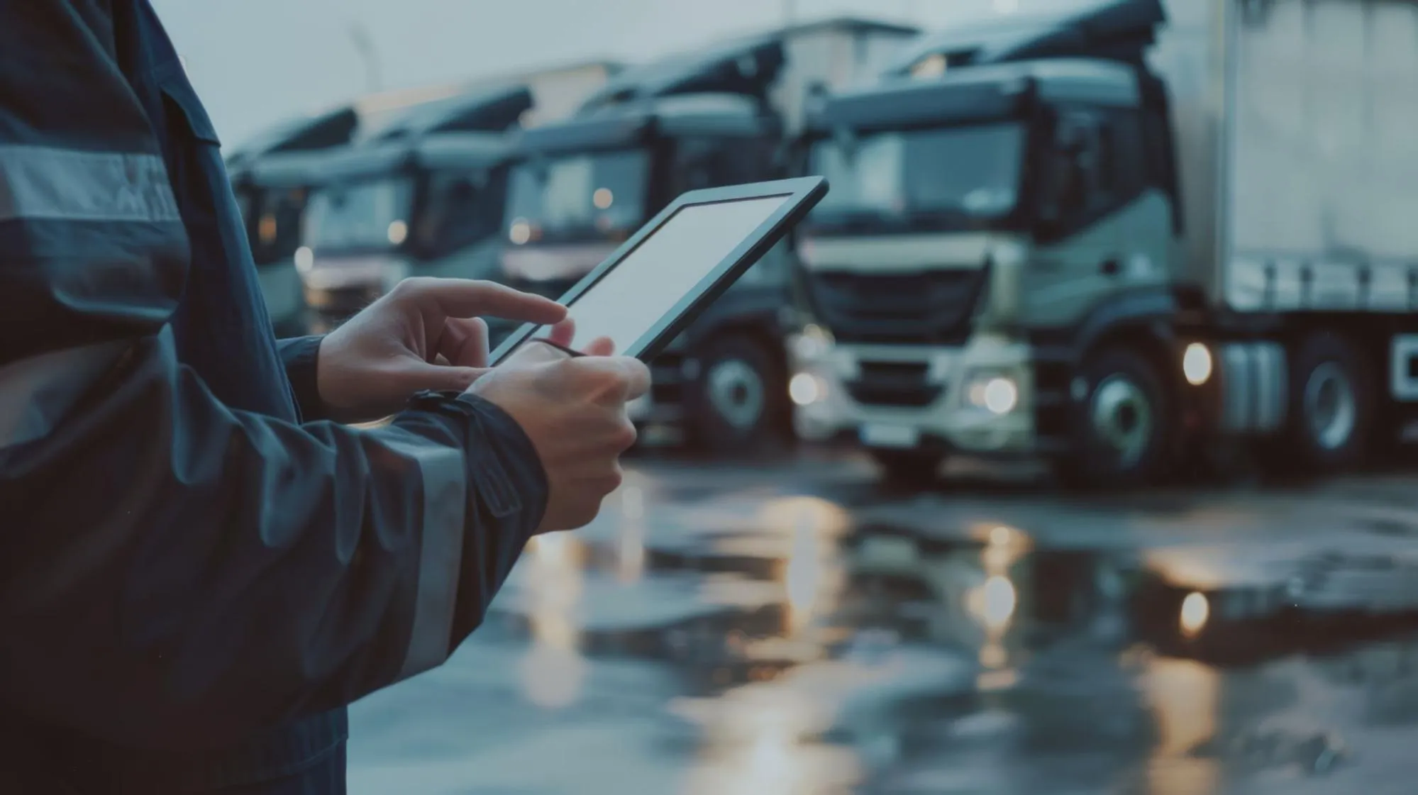 Logiciel de gestion de flotte sur tablette pour piloter des poids lourds en temps réel